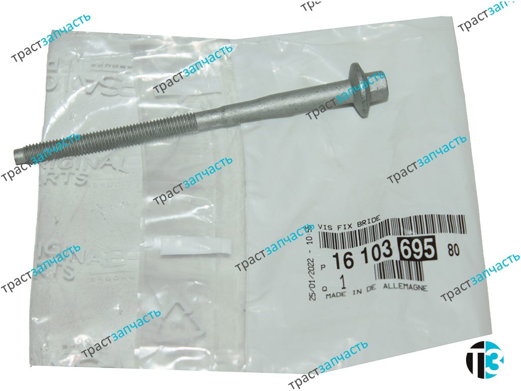 Болт крепления форсунки 2.2 Ford Boxer3 Jumper3 (Евро 4 надо 2шт) 6C1Q9T506AC/1673999/1982C8 PSA - Миниатюра товара 1