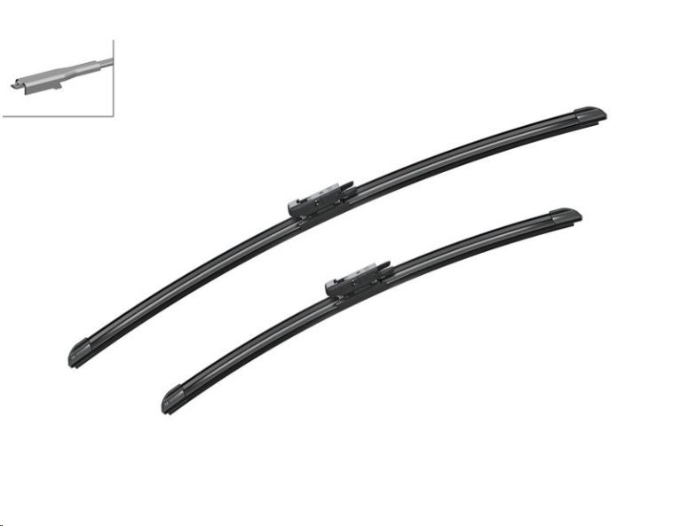 Щетки стеклоочистителя BMW E90/E91(04-12г.),INFINITI,MERCEDES-BENZ,VAG (ком-т, бескаркас 600/475mm) - Миниатюра товара 1