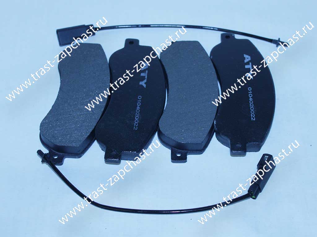 Тормозные колодки передние Форд ТЗ > 06 -12 115-140-155 л.с.9C112K021BA/T206664/1824347 ATY - Миниатюра товара 1