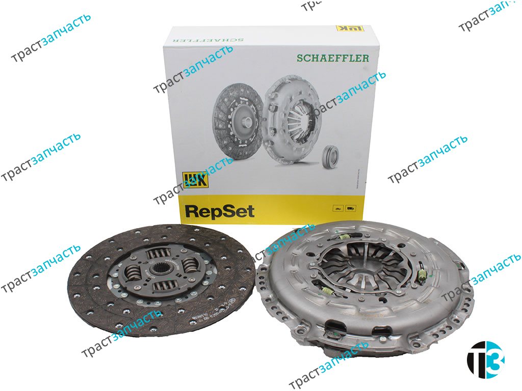 Сцепление 2.2 MT82 RWD (корзина+диск) двухмассовое TR > 11 BK317540AB/1731737/627304009 LUK EUROPE - Миниатюра товара 1