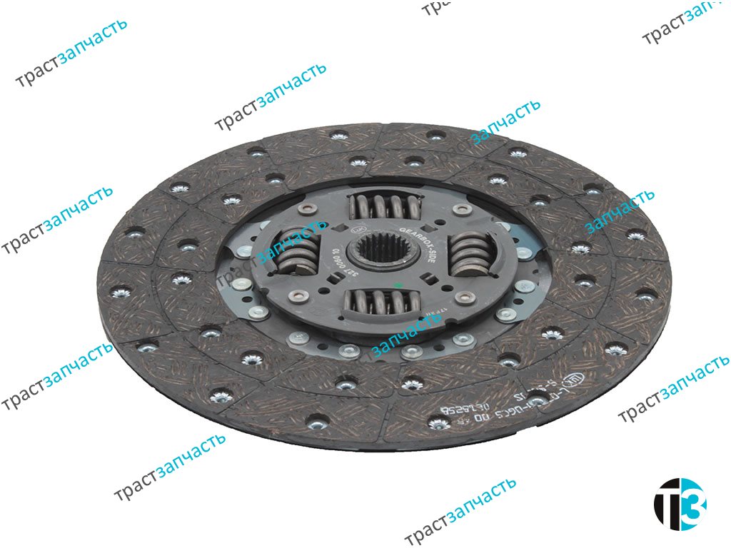 Сцепление 2.2 MT82 RWD (корзина+диск) двухмассовое TR > 11 BK317540AB/1731737/627304009 LUK EUROPE - Миниатюра товара 3