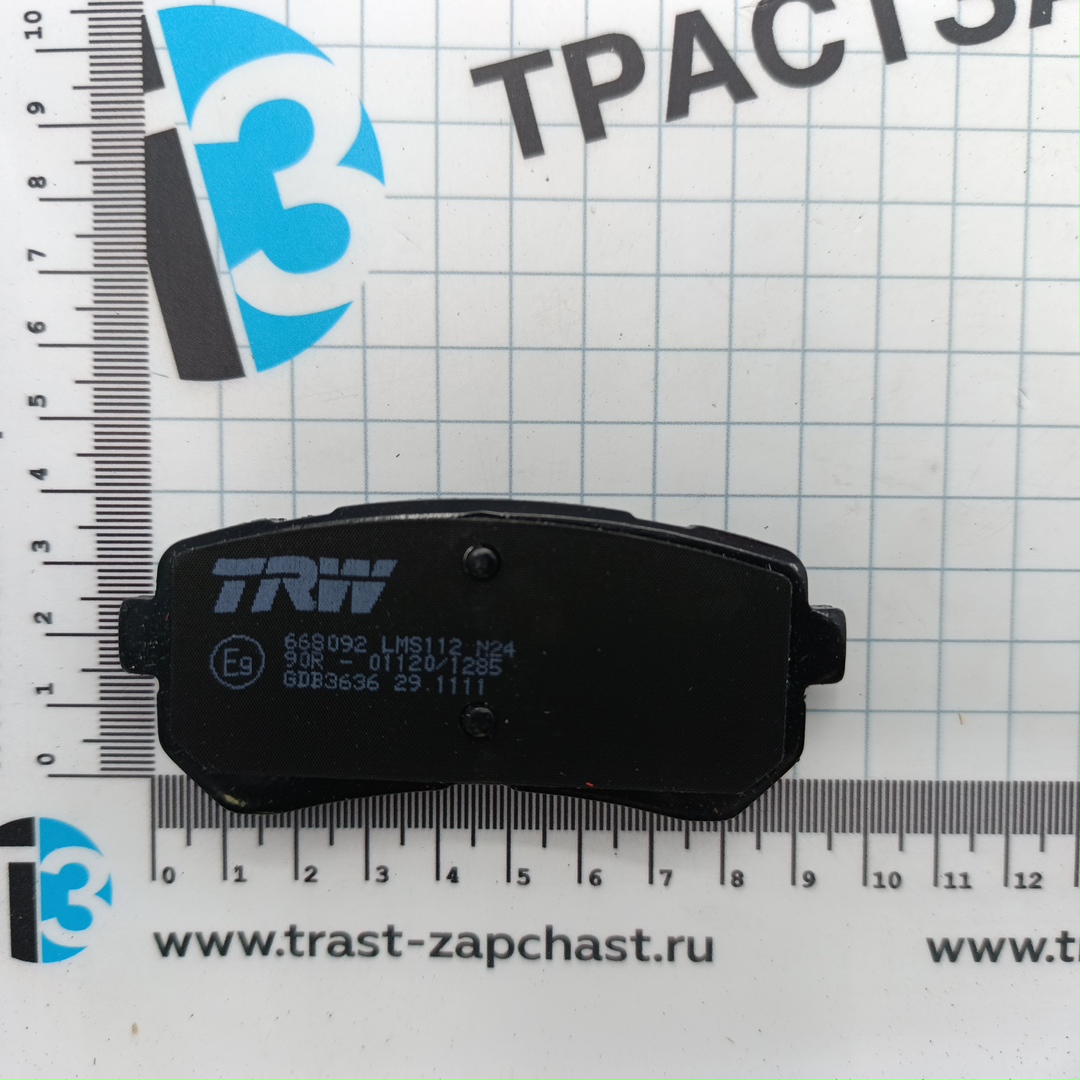 Тормозные колодки задние KIA Sportage Ceed HYUNDAI Tucson IX35 TRW - Миниатюра товара 3