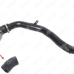 Патрубок интеркулера Fiat Ducato 250 кузов 3.0 (перед фильтром) 1369757080/1607404780/0382QP IBRAS