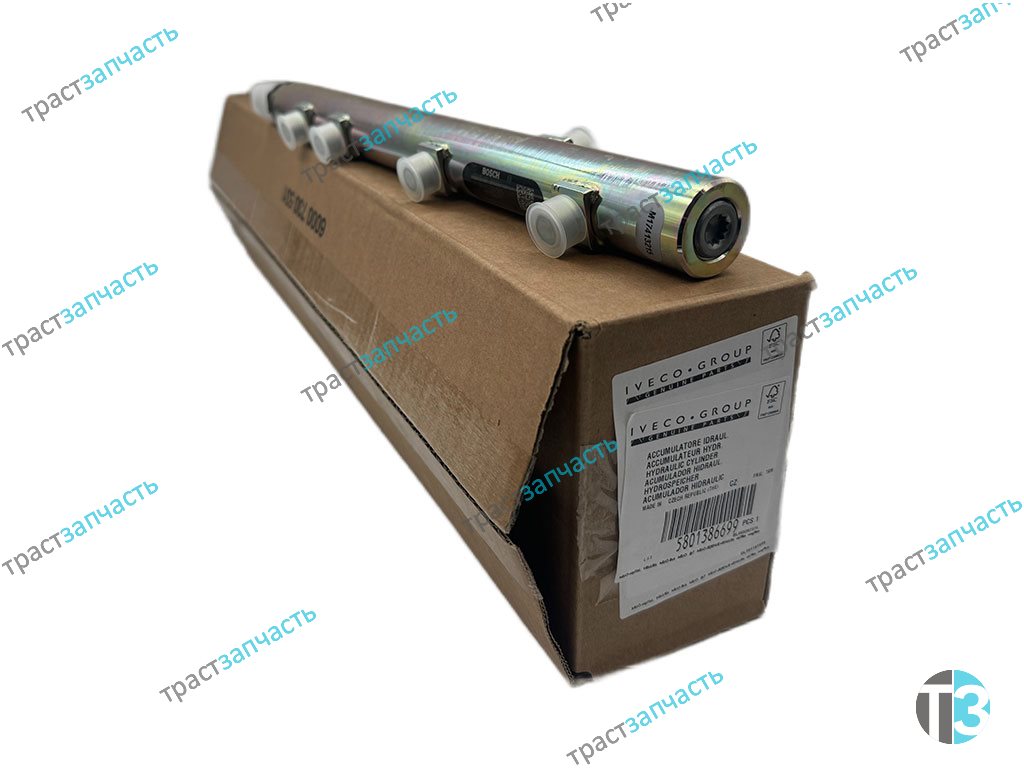 Топливная рампа с датчиком Fiat Ducato (290) JTD RUS,06- 2.3 (евро 5-6) 5801386699/0445224065 IVECO - Миниатюра товара 3