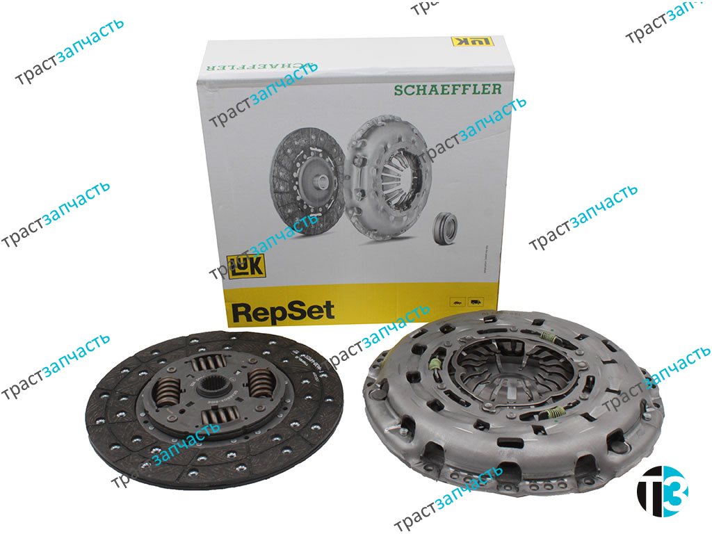 Сцепление 2.2 TR > 11 VMT6 FWD (корзина+диск) двухмас.6 ступ BK217540BC/626309309/1760689 LUK EUROPE - Миниатюра товара 1
