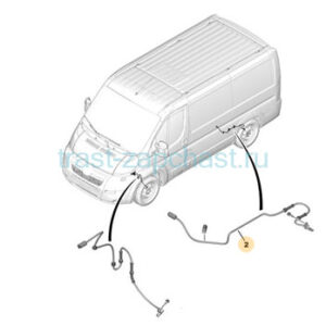 Датчик ABS задний Peugeot Boxer3-Fiat Ducato3 4545H1/1627162680/52148323/51787753 ERA