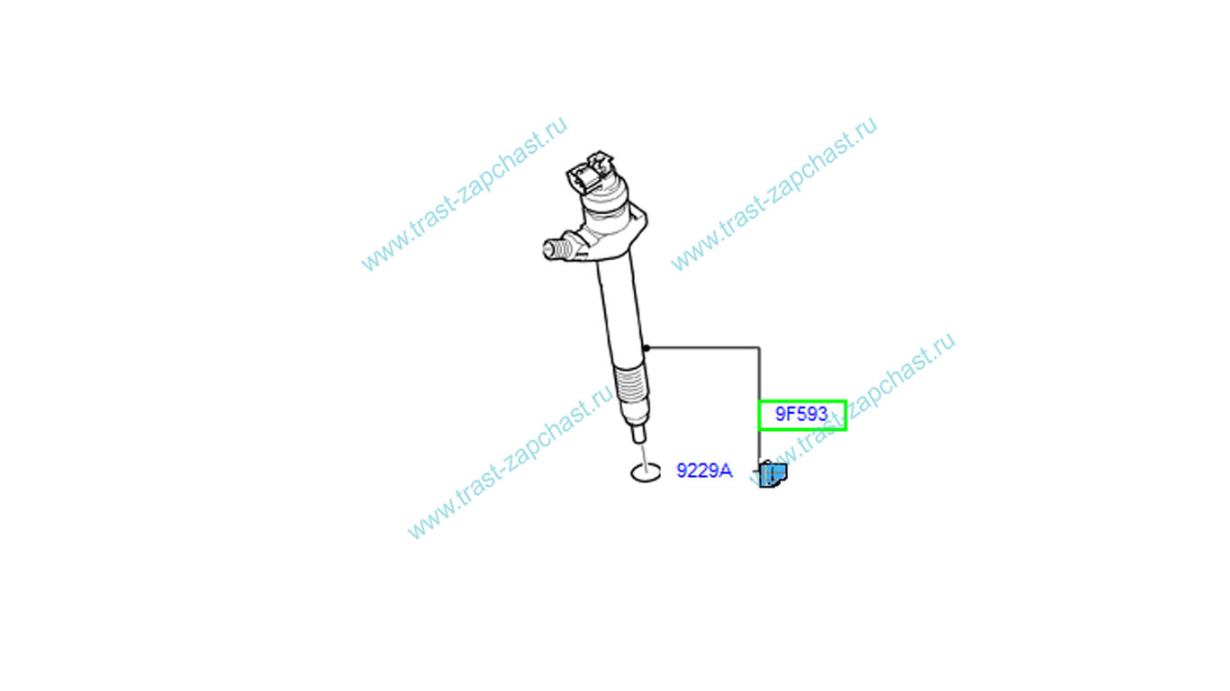 Форсунка топливная MB ACTORS A0280745902/0414799054 BOSCH EUROPE - Миниатюра товара 2