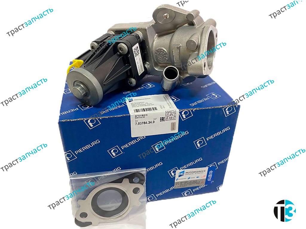 Клапан EGR EURO 5 (с охлаждением) 2.2 TR-14 BK2Q9D475CC/2017121/1835009/9800555380/2026142 PIERBURG - Миниатюра товара 1