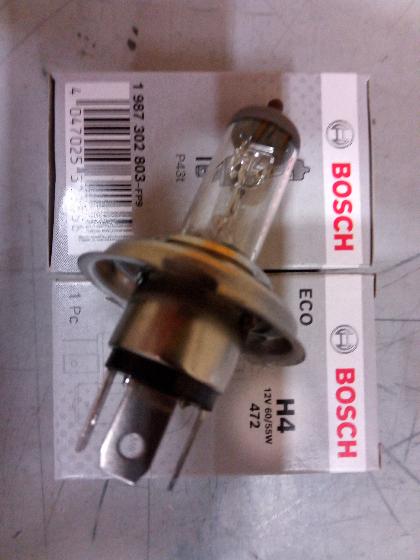 Лампа H4 BOSCH EUROPE ECO - Миниатюра товара 1
