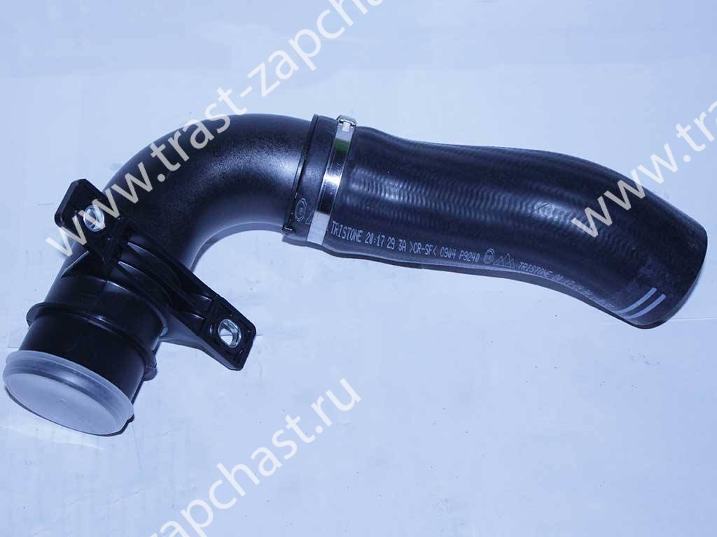 Патрубок интеркулера Peugeot Boxer 2.2 Евро 4 (левый,выпуск,в сборе) 1344787080/ 0382LK PSA