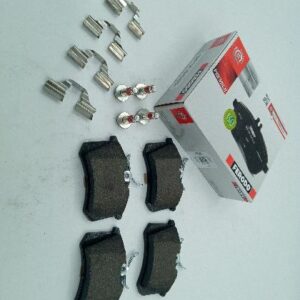 Тормозные колодки задние Citroen C4 I II с 04 .Peugeot 308 I с 07. Skoda Octavia I-III с 96 FERODO