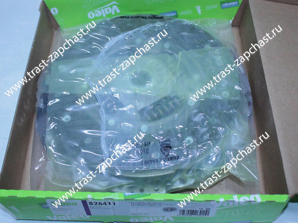 Сцепление 2.3 JTD 250-290 (корзина+диск) Ducato 2-х вал.КПП FIAT 11-> 5801407375/5801434745 VALEO - Миниатюра товара 1