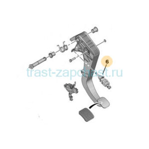 Датчик стоп сигнала (под педаль тормоза) PSA FIAT 250 Евро4 ORG PSA