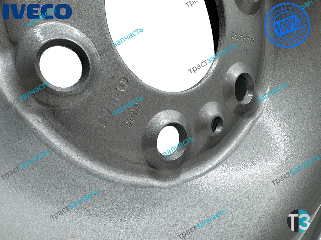 Диск колесный стальной Iveco Daily 35S13 M.Y 2016 ORG IVECO - Миниатюра товара 3