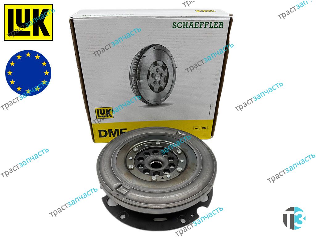 Маховик двухмассовый (3.0 TDI) ТЗ A6/S6/C7/A7/4G/Q5/8RB/Macan 95B LUK EUROPE - Миниатюра товара 1