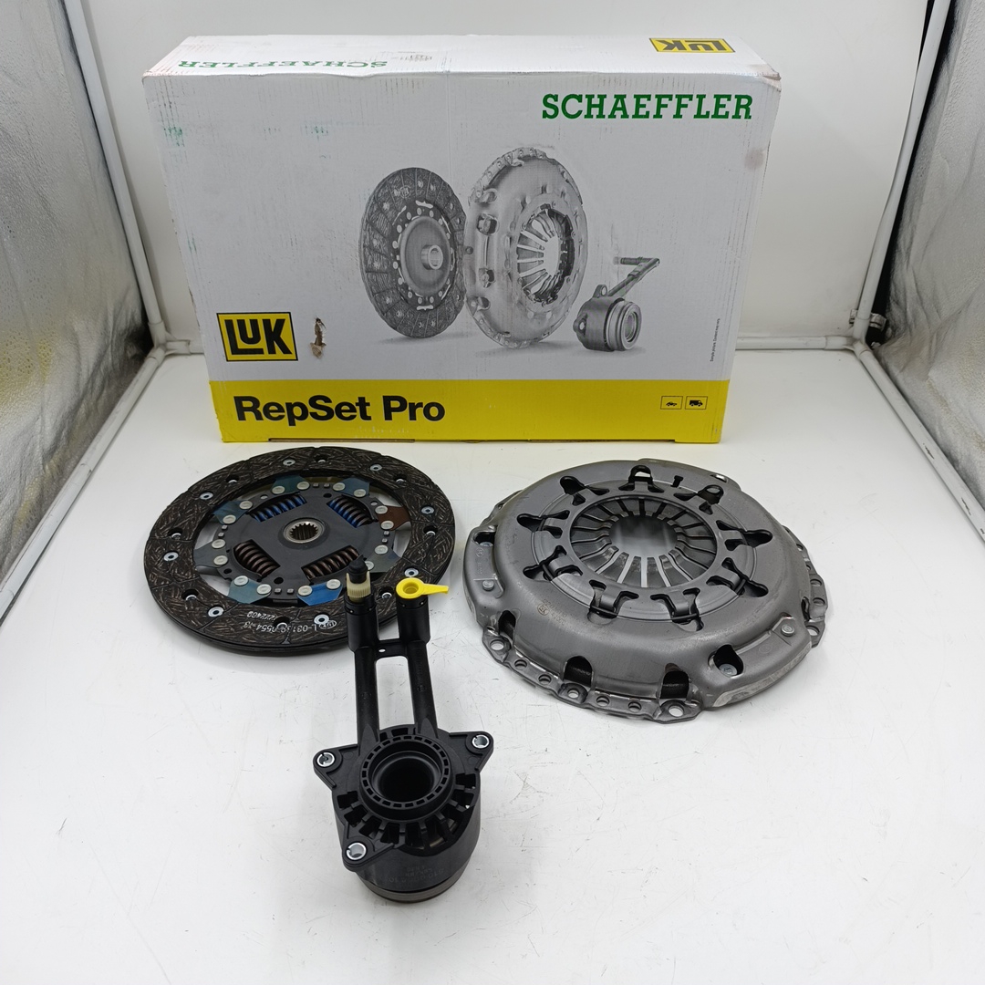 Сцепление Ford Focus II, C-MAX 1.8 (220mm,с 2004-2012г.корзина+диск+выжимной) LUK EUROPE - Миниатюра товара 1