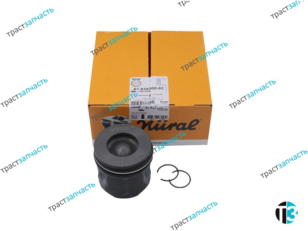 Поршень в сборе 2.4 STD FORD 115-140 л.с.(ЦЕНА за 4 шт) NURAL EUROPE - Миниатюра товара 1