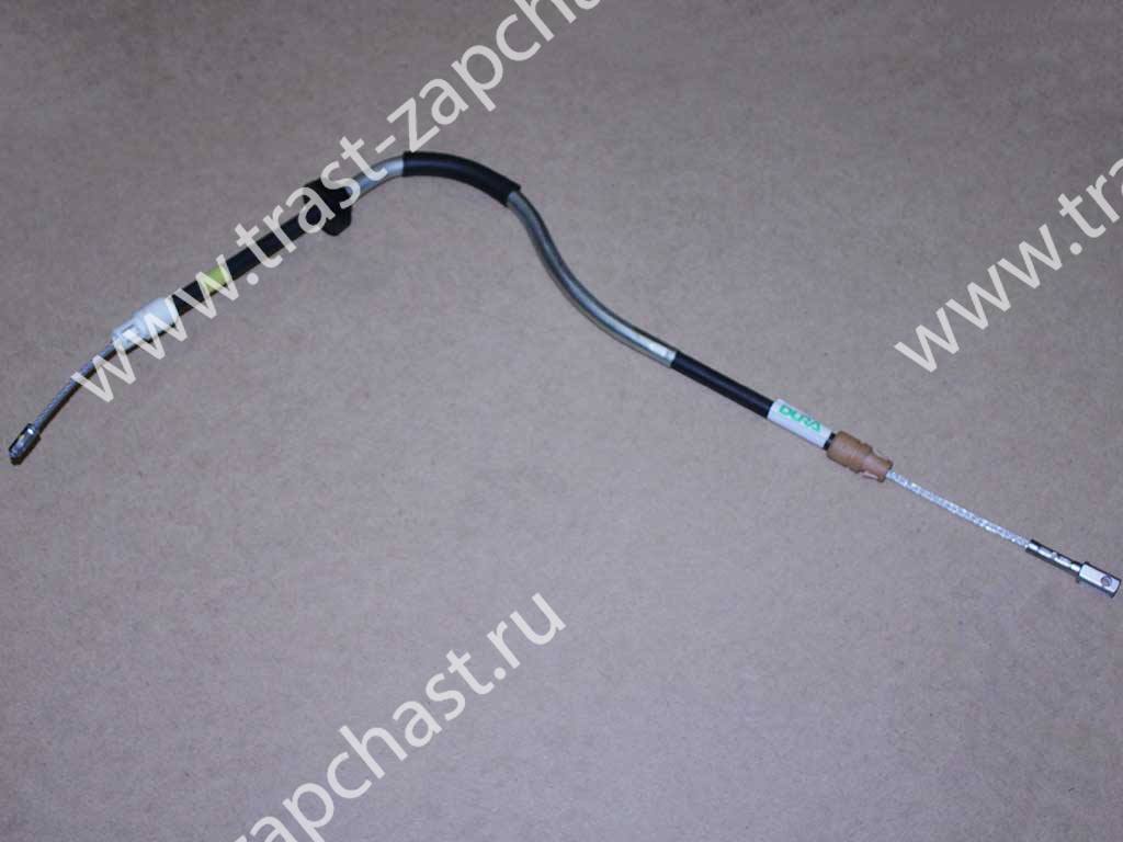 Трос ручника центральный от ручника  короткий TR > 14 RWD BK31-2853-DE/2534330/2042454 ОТОСАН