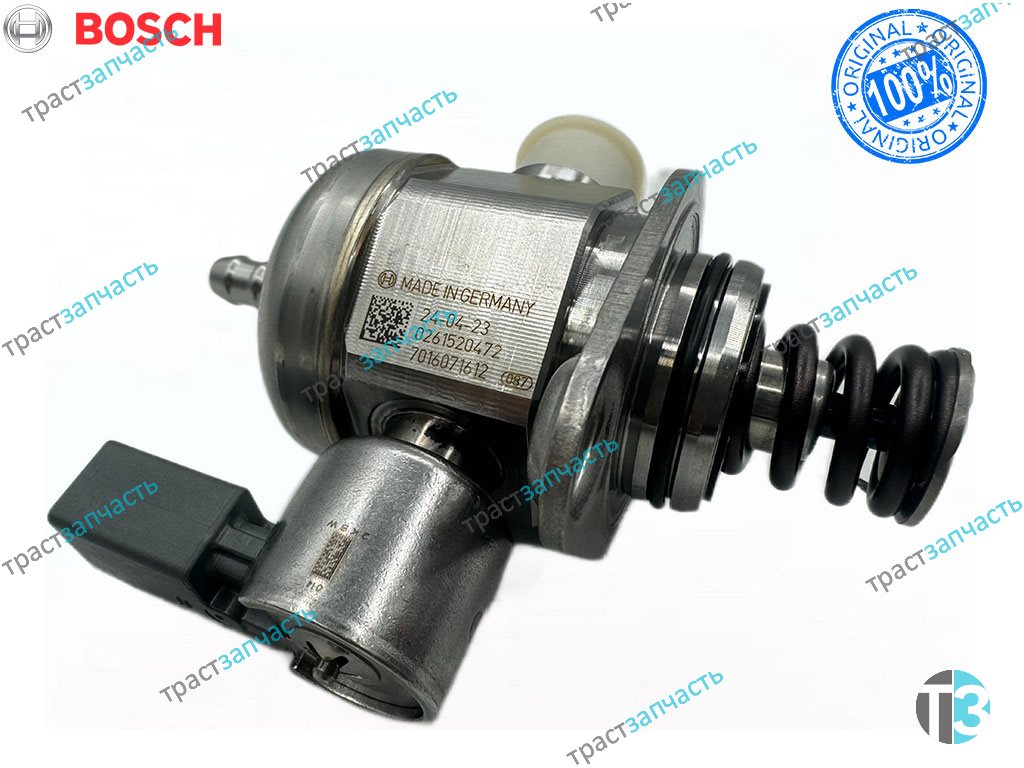 ТНВД VAG AUDI/VW 1.8-2.0 TSI 2004 -> 06H127025M/06H127025Q BOSCH EUROPE - Миниатюра товара 3