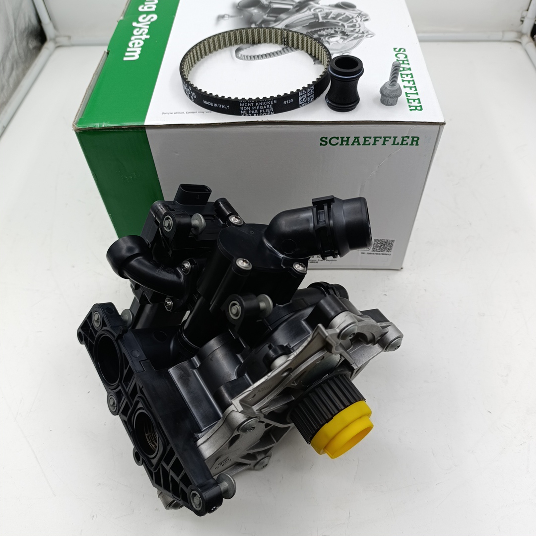 Насос водяной VAG Audi,Porsche,Seat,Skoda,Volkswagen (помпа+термостат+ремень) 1.8-2.0 - Миниатюра товара 1