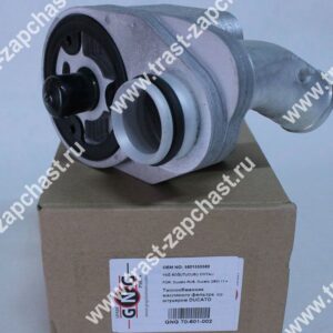 Масляный охладитель 2.3 Fiat Ducato (244-250-290 кузов) GNG + штуцер 5801630224/5801555580/504375378
