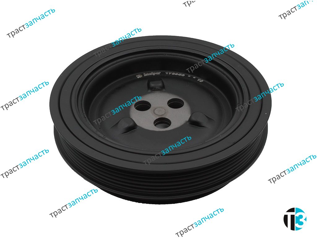 Шкив коленвала демпферный TR > 06 FWD 2,2 6C1Q6B319CC/BK2Q6B319BA/9806722380/1731716 KENTPAR - Миниатюра товара 1