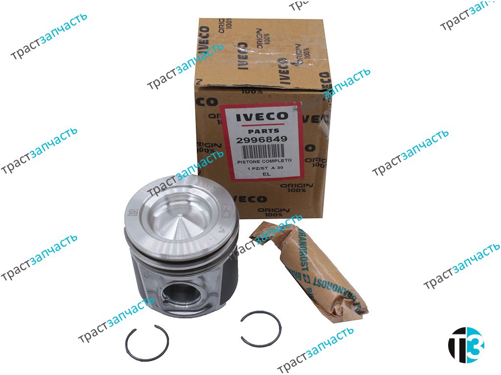 Поршень в сборе 2.3 (Евро 3-4) STD Ducato/Iveko (Цена за шт, кратн. заказа 4 шт) ORG IVECO