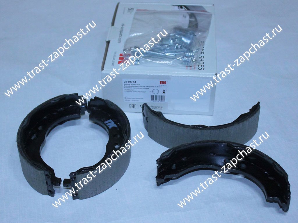 Тормозные колодки ручника Ducato, Boxer 06г(Без пружин)(4241.N5) BESER - Миниатюра товара 1