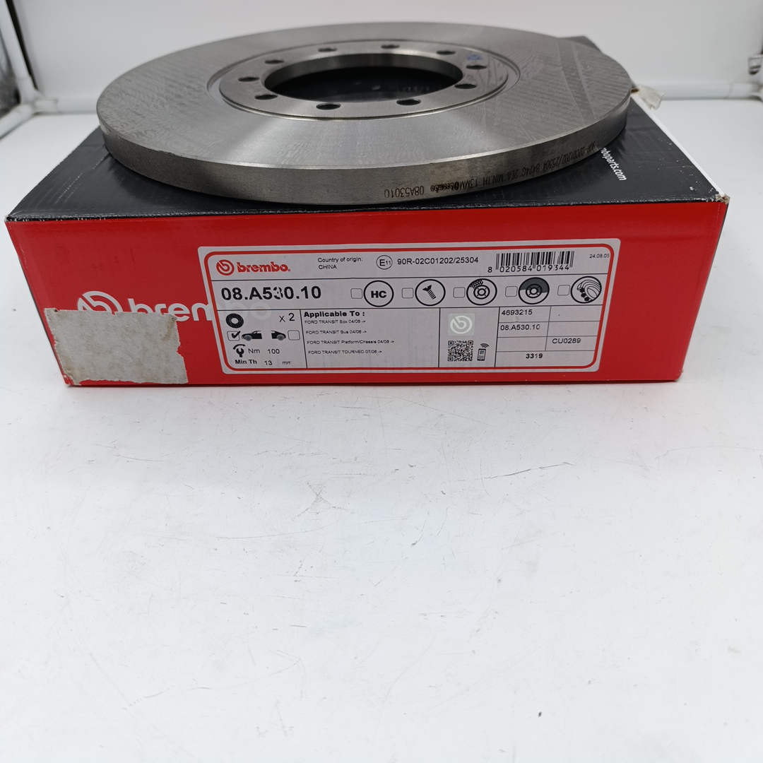 Диск тормозной задний 2,4 RWD 115 л.с TR > 06 6C162A315AB/1451765/2262937/1464031 BREMBO - Миниатюра товара 1