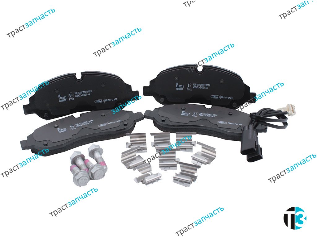 Тормозные колодки передние TR > 14 г. (+2датчики износа) Ford