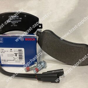 Тормозные колодки передние Форд ТЗ > 06 -12 115-140-155 л.с.9C112K021BA/T206664/1824347 BOSCH EUROPE