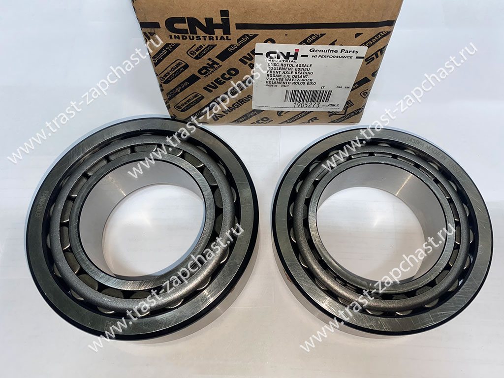 Подшипник передней ступицы IVECO EuroTech/Stralis MAN 120x180x38mm к-т 2шт (500043015+500043014)ORIG - Миниатюра товара 1