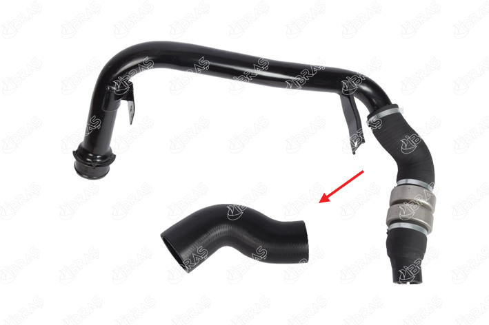 Патрубок турбины правый Peugeot Boxer 2.2 Евро 4 (длинная часть) 0382LY/1359961080/1356517080 IBRAS - Миниатюра товара 1