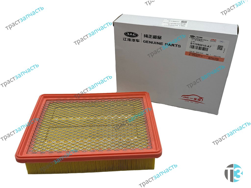 Фильтр воздушный Sollers Atlant 1.9-2.7D (Евро 5) S11090010A7/1109130R1040 ORG JAC - Миниатюра товара 1