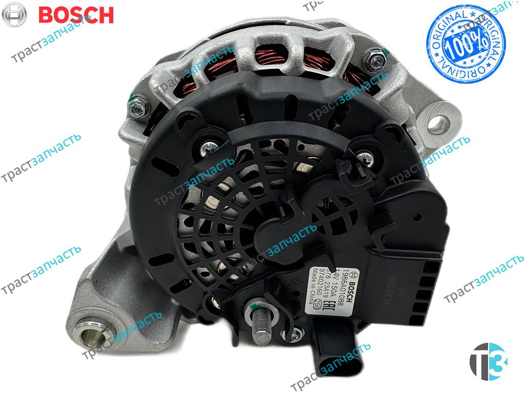 Генератор Iveco Daily 3.0 150A BOSCH EUROPE - Миниатюра товара 4