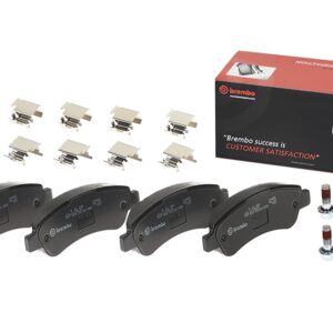 Тормозные колодки задние Boxer3-Ducato3 (250-290 кузов) R15/16 BREMBO +скобы