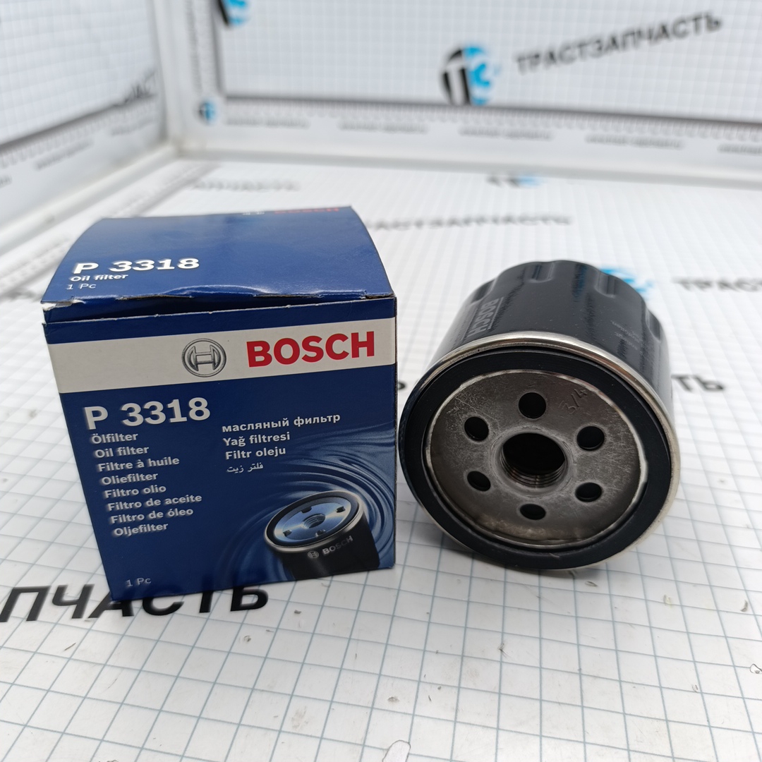 Фильтр масляный VAG Audi, VW, Seat, Skoda 1.4 16V BOSCH EUROPE - Миниатюра товара 2