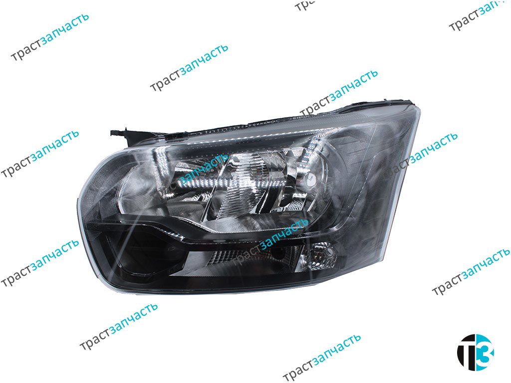 Фара левая FORD Transit >16 ( черный отражатель) GK3113W030BB/2310712/2639552/2033569  ATY Tyrkey - Миниатюра товара 1