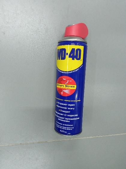 Смазка универсальная -аэрозольная WD-40 420мл - Миниатюра товара 1
