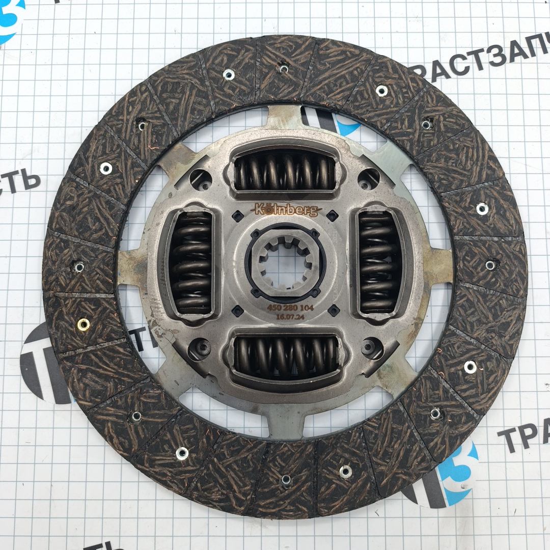 Сцепление 2.8 GAZelle Next (корзина+диск+выжимной) 280 мм (усиленное) ТЗ (Made in Turkey) - Миниатюра товара 4