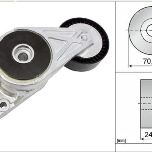 Ролик генератора VAG Audi,Seat,Skoda,Volkswagen (натяжной) 1.6/1.8/2.0 TSI 97-2013 INA EUROPE