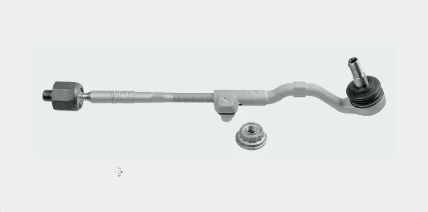 Рулевой наконечник BMW X5 (F15/F16) (правый) +тяга LEMFORDER - Миниатюра товара 1