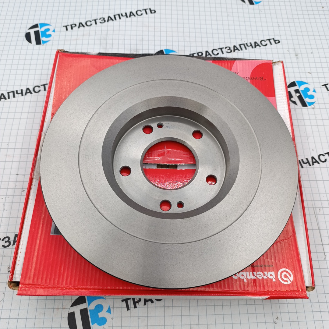 Диск тормозной задний Mitsubishi Asx BREMBO - Миниатюра товара 3