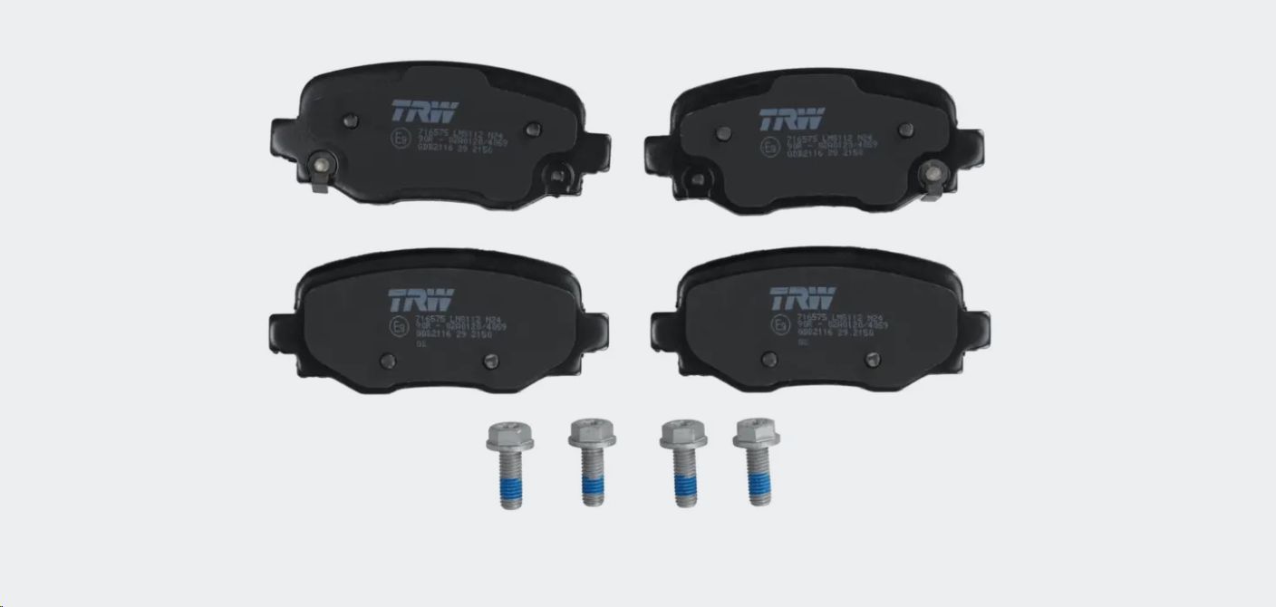 Тормозные колодки задние Jeep Cherokee, Renegade TRW - Миниатюра товара 1